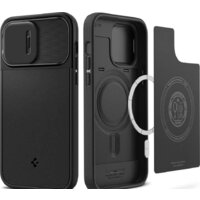 Spigen Optik Armor (MagFit) для iPhone 14 Pro Max ACS04848 (черный)