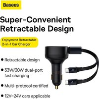 Baseus Enjoyment Pro 2-in-1 Car Charger C+L 60W C00057802111-02 Image #12
