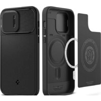 Spigen Optik Armor (MagFit) для iPhone 14 Pro ACS04993 (черный)