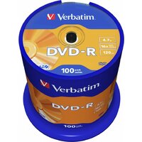 Verbatim 4.7Gb 16x 43549 (100 шт.)