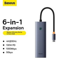 Baseus UltraJoy Series 6-Port Hub Docking Station B00052802811-00 Image #3