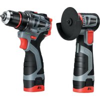 Profipower ProfiSet-2B16 E0229 (шуруповерт, болгарка, 2 АКБ, кейс)