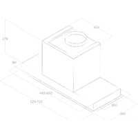 Elica Hidden 2.0 IX/A/52 PRF0092333A Image #4