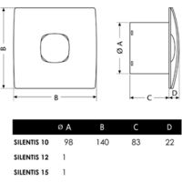 CATA Silentis 12 Timer Blanco XP Image #4