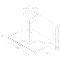 Elica Galaxy BLIX/A/80 PRF0008948B Image #4