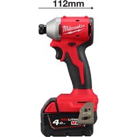 Milwaukee M18 BLIDRCMC-402C 4933499457 (с 2-мя АКБ, кейс) Image #3
