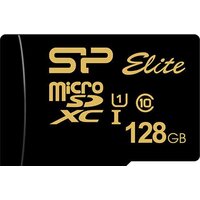 Silicon-Power Elite Gold microSDXC SP128GBSTXBU1V1GSP 128GB (с адаптером)