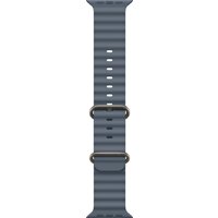 Apple Watch Ultra 3 LTE 49 мм (титановый корпус, природный/синий, ремешок из эластомера) Image #3