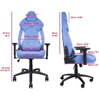 Thermaltake V Comfort (синий/белый) Image #15