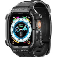 Spigen Rugged Armor Pro для Apple Watch Ultra (49 мм) (черный)