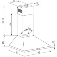 GrandGermes Rimini 60 (нержавеющая сталь) Image #2