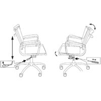 Бюрократ CH-993-Low/Black Image #4