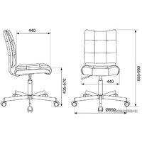 Бюрократ CH-330M (синий) Image #5