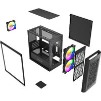 Powercase Mistral Micro D3B ARGB V2 CMMDB-A3-V2 Image #7