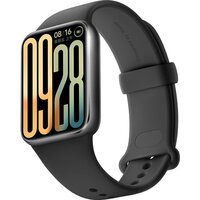 Xiaomi Smart Band 9 Pro M2401B1 (серый, с черным силиконовым ремешком, международная версия)