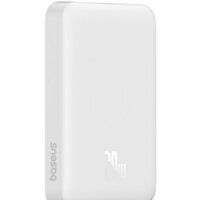 Baseus Magnetic Mini Air Wireless Fast Charge Power Bank 20W 10000mAh (белый) Image #4