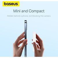 Baseus Magnetic Mini Air Wireless Fast Charge Power Bank 20W 10000mAh (белый) Image #14